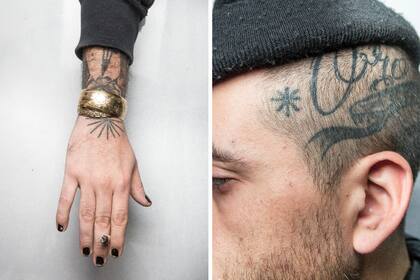 "No tatúo cosas con carga negativa. Siempre para el amor"