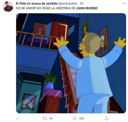 "No veas la historia de Juan Musso"