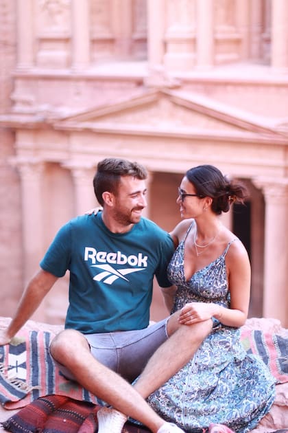 Noa y Avinatan antes del secuestro