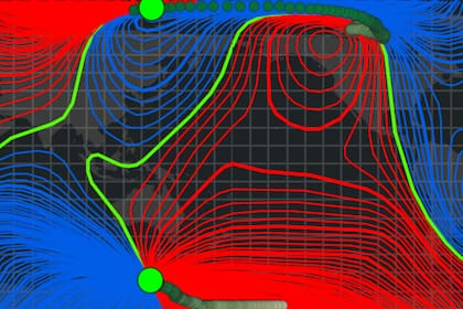 NOAA aclara que este polo no debe confundirse con el geográfico, ya que su posición se modifica por los cambios internos del planeta