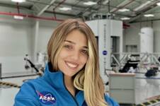 Es argentina, tiene 26 años y se fue a estudiar a Estados Unidos para ser astronauta de la NASA