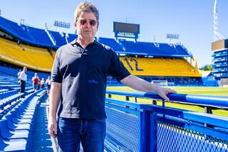 Noel Gallagher en Buenos Aires: la Bombonera, el Cementerio de la Recoleta y una cena típica argentina
