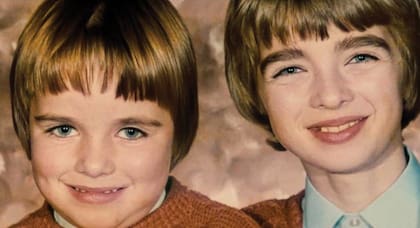 Liam y Noel en los años 70