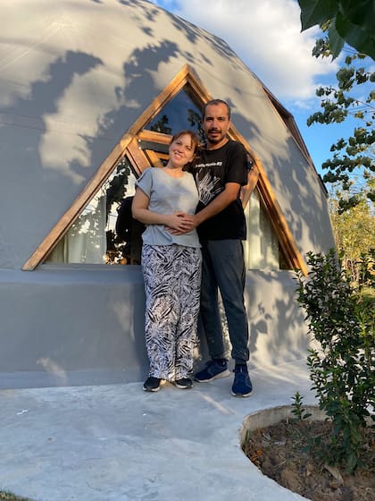 Noelia y Martiniano empezaron a proyectar su vida en este tranquilo pueblo.