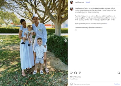 Noelis Garcés despidió a su esposo Xisco Quesada con un desgarrador posteo