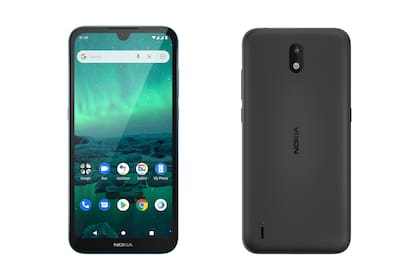 Nokia 1.3, un modelo equipado con Android 10 Go, una versión optimizada que aprovecha al máximo la configuración del teléfono