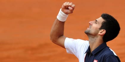 Nole con la postal de un esforzado triunfo ante Ferrer