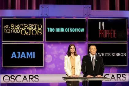 El camino al premio: el anuncio de la nominación al Oscar, con La cinta blanca de Michael Haneke como gran rival
