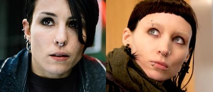 Noomi Rapace y Rooney Mara