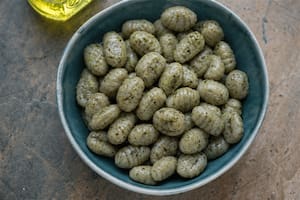 Ñoquis de espinaca y papa