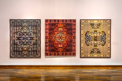 La serie "Alfombras", de 1997, de Nora Aslan.