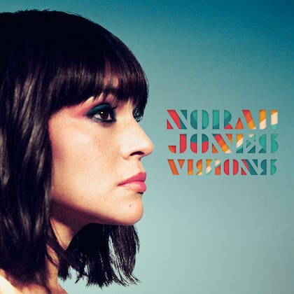 Norah Jones, en la tapa de su álbum Visions