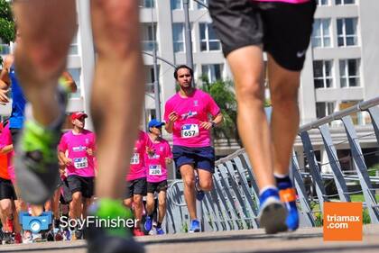 Nordelta, edición 2016. Este año, la carrera pasa de 8 a 10km en su distancia mayor