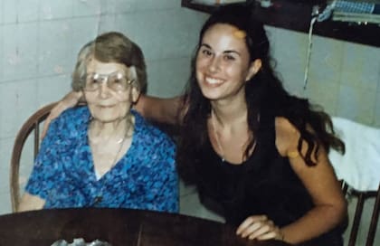 Nori y su abuela. Entre las dos se cuidaron y se amaron más que nunca a partir del accidente.