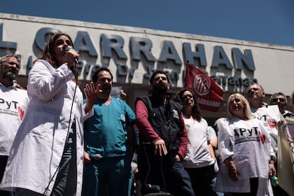Norma Lezana, durante la conferencia
