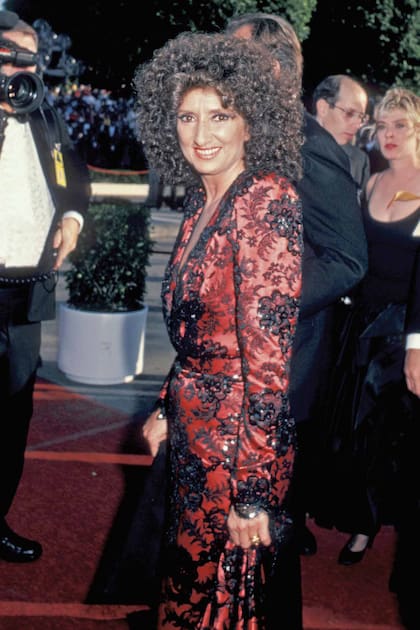 Norma llevó un vestido diseñado por Elsa Serrano cuando La historia oficial ganó el Oscar a Mejor Película Extranjera en 1986