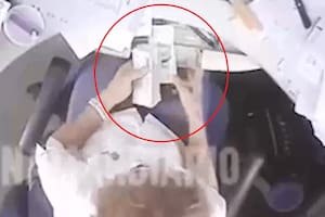 La tesorera del municipio robó $7.000.000 y quedó grabada en las cámaras de seguridad