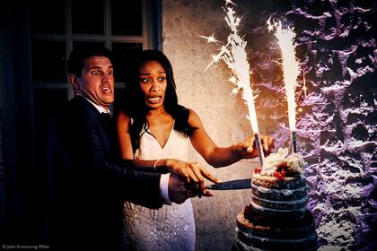 "Normalmente, las bodas se realizan según lo planeado, pero es muy divertido captar los momentos en los que las cosas se salen un poco del guion"