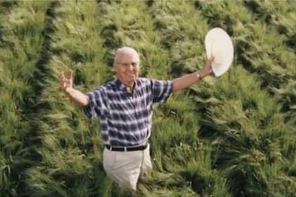 Norman Borlaug estuvo en la Argentina en varias oportunidades