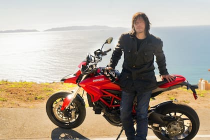 Norman Reedus y su moto