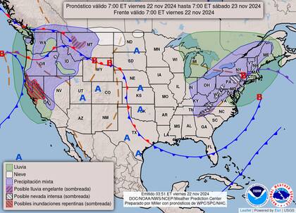 Noroeste bajo nieve: la Sierra Nevada recibirá acumulaciones de hasta 1,2 metros en las cumbres más altas antes del domingo
