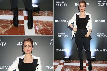 Nos enamoramos de la chaqueta que usó Dolores Fonzi para un evento de Samsung