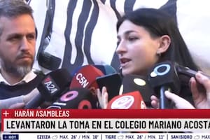 Estudiantes del Mariano Acosta levantaron la toma, pero siguen en estado de asamblea