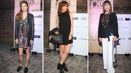¡Nosotras vamos! Paula Kohan, Julieta Kemble y Mora Furtado fueron a la presentación de arteBA Focus