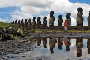 En fotos: la Isla de Pascua, bajo amenaza por los turistas y el cambio climático