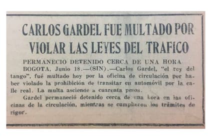 Nota en el diario El Heraldo, Barranquilla, junio 18 de 1935.