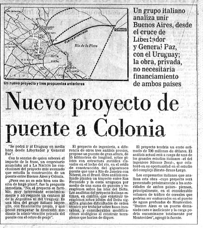 Nota publicada en LA NACION del 28 de mayo de 1988