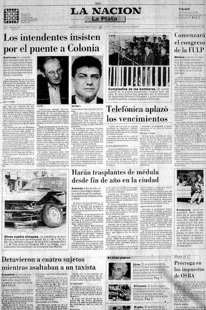 Nota publicada en LA NACION del 9 de septiembre de 1992