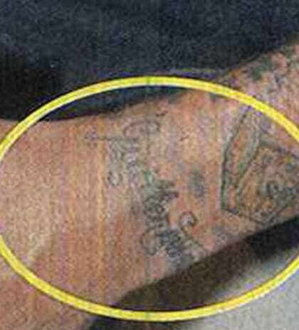 Sebastián Ortega se había tatuado su amor por Guillermina Valdes