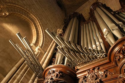 El imponente órgano de la catedral