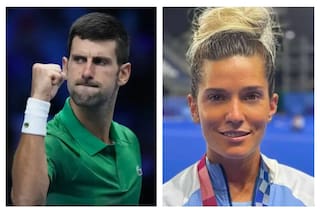 Djokovic empezó a seguir a una Leona en Instagram y ella estalló de emoción