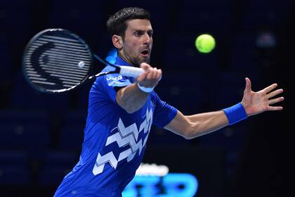 Novak Djokovic terminó la temporada 2020 con un registro de 41 victorias y 5 derrotas