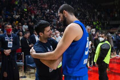 Novak Djokovic durante el partido entre Estrella Roja y FC Barcelona, el 14 de diciembre de 2021 en Belgrado, Serbia.