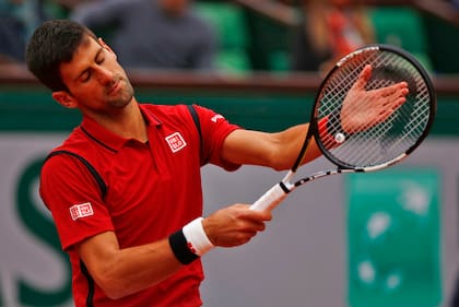 Novak Djokovic durante Roland Garros 2016