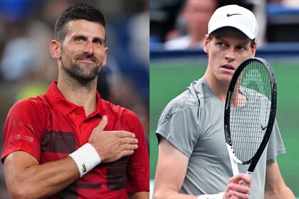Novak Djokovic e Jannik Sinner protagonizarán la final del Masters 1000 de Shanghái este domingo, en la madrugada de Argentina.
