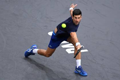 Novak Djokovic, en París-Bercy: debutará en la segunda ronda ante el húngaro Marton Fucsovics. 