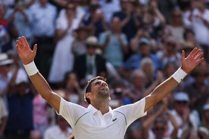 Novak Djokovic ganó 18 sets y perdió seis para lograr su cuarto Wimbledon consecutivo