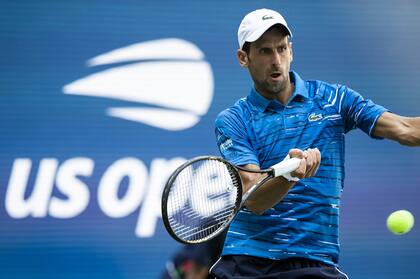 Novak Djokovic ganó en su presentación en el US Open