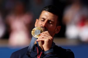 Novak Djokovic ganó una medalla de oro en los Juegos Olímpicos por primera vez en su carrera