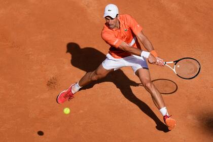 Novak Djokovic, protagonista del Abierto de Italia, en Roma