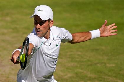 Novak Djokovic tiene 20 Grand Slam y, de ser campeón de Wimbledon, quedará a uno de Nadal