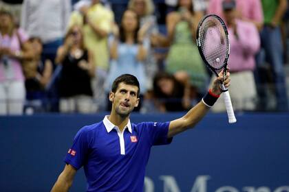 Novak Djokovic tuvo un fácil pasaporte a la final