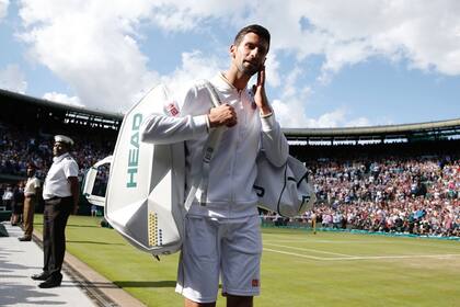 Novak Djokovic tuvo un temprano adiós en Wimbledon