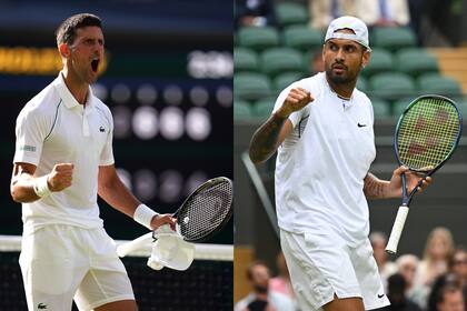 Novak Djokovic y Nick Kyrgios no tienen un buen vínculo, pero la relación mejoró últimamente; de ellos se espera una final de alta tensión en Wimbledon.