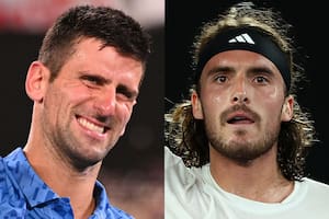 El N° 1 del mundo también está en juego en la final de Australia: los números de Djokovic y Tsitsipas