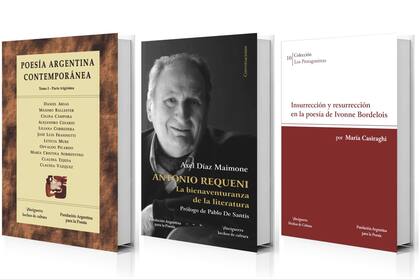 Novedades editoriales de la Fundación Argentina para la Poesía y la editorial Vinciguerra
